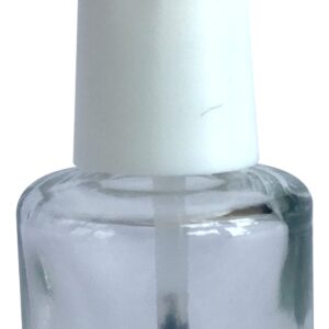 Nail polish bottle 10ml with white cap