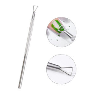 Cuticle pusher soak off tool