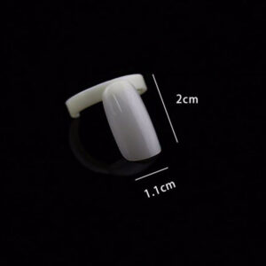 Alternative view of Nail polish color rings (50pcs)