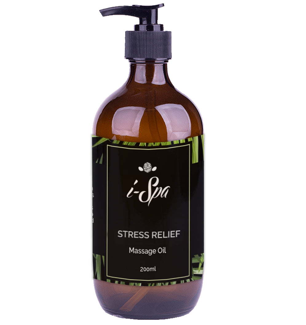 Stress Relief Massage Oil 200ml