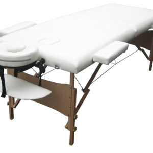Alternative view of Portable Deluxe Massage Bed - Black / White