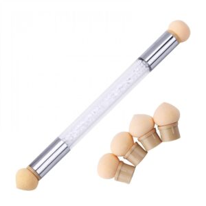Alternative view of Gem ombré sponge nail tool set