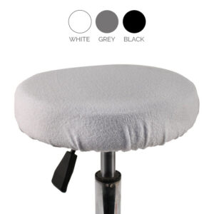 Towelling stool cover