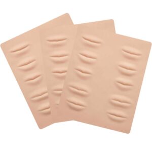 Practice skin mat - Lips