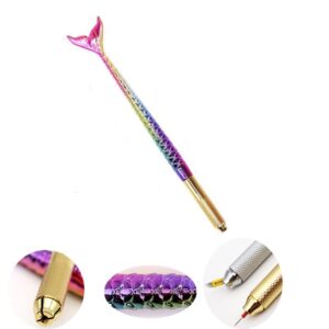 Alternative view of Microblading Pen - Mermaid (gold)