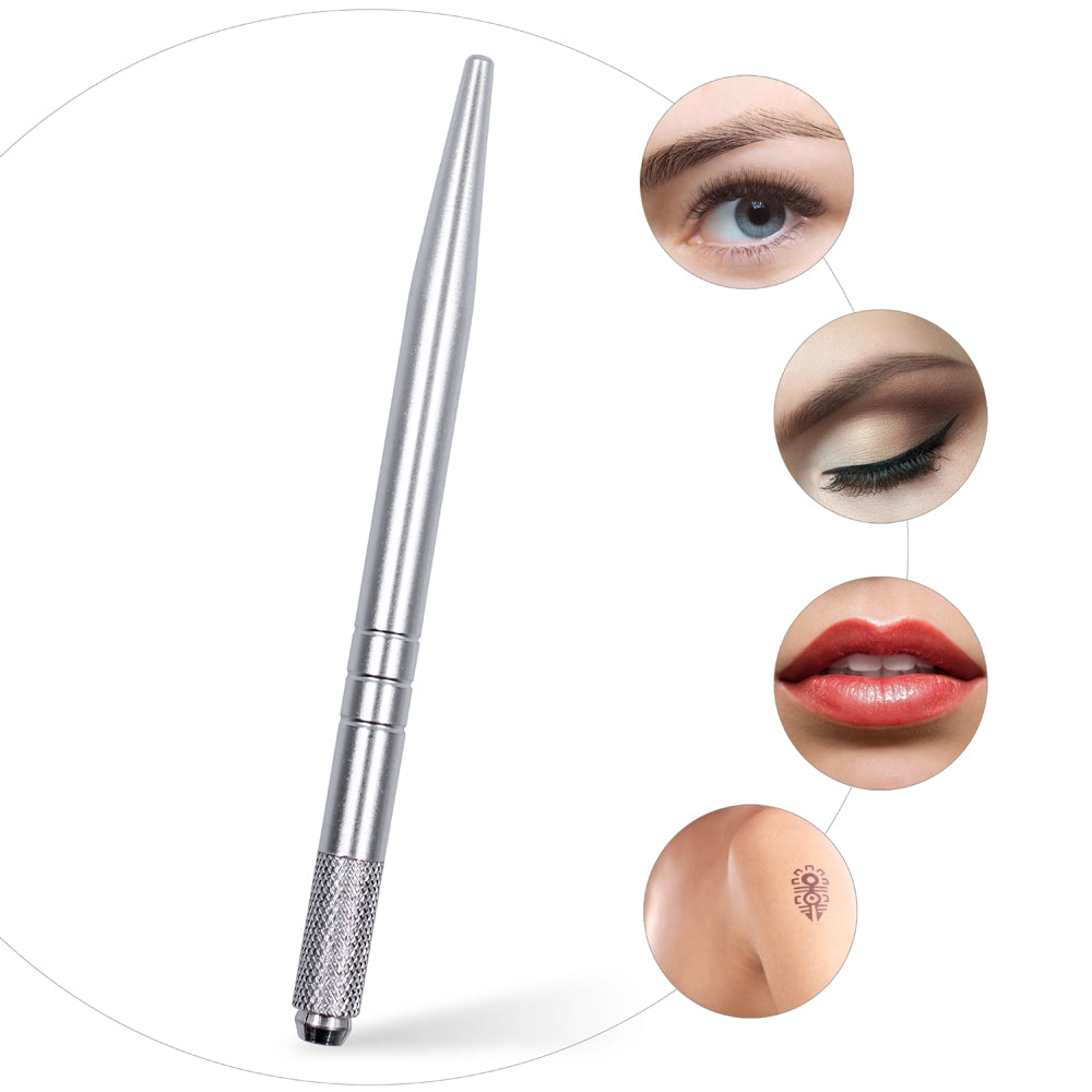 Silver aluminium alloy Microblading pen - Image 2