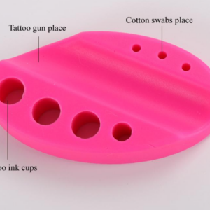Alternative view of Silicone pigment cup holder - Pink
