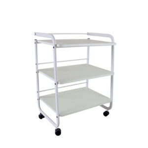 Alternative view of Steel & Wooden trolley | 3 Tier