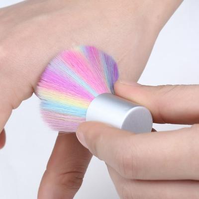 Multicoloured Small Nail Dusting Brush - Image 2