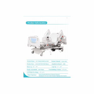 Alternative view of ICU Ward Hospital Bed - Multi-Function