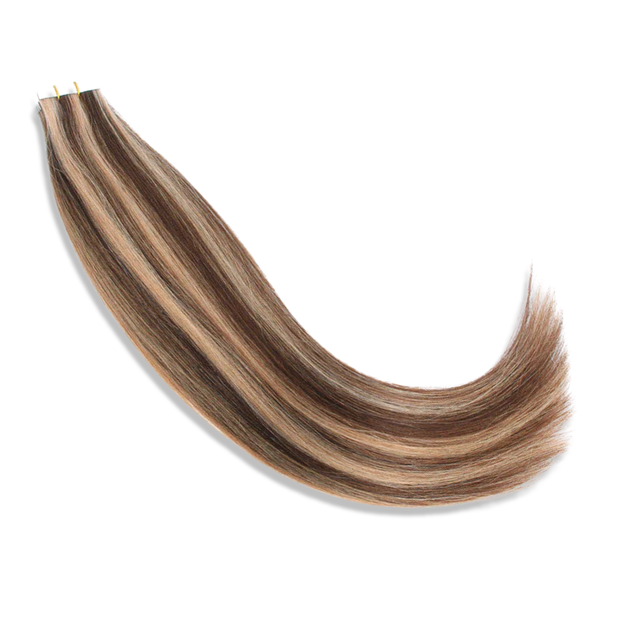 Tape in Hair Extensions - #4/12 Highlights - 20inch