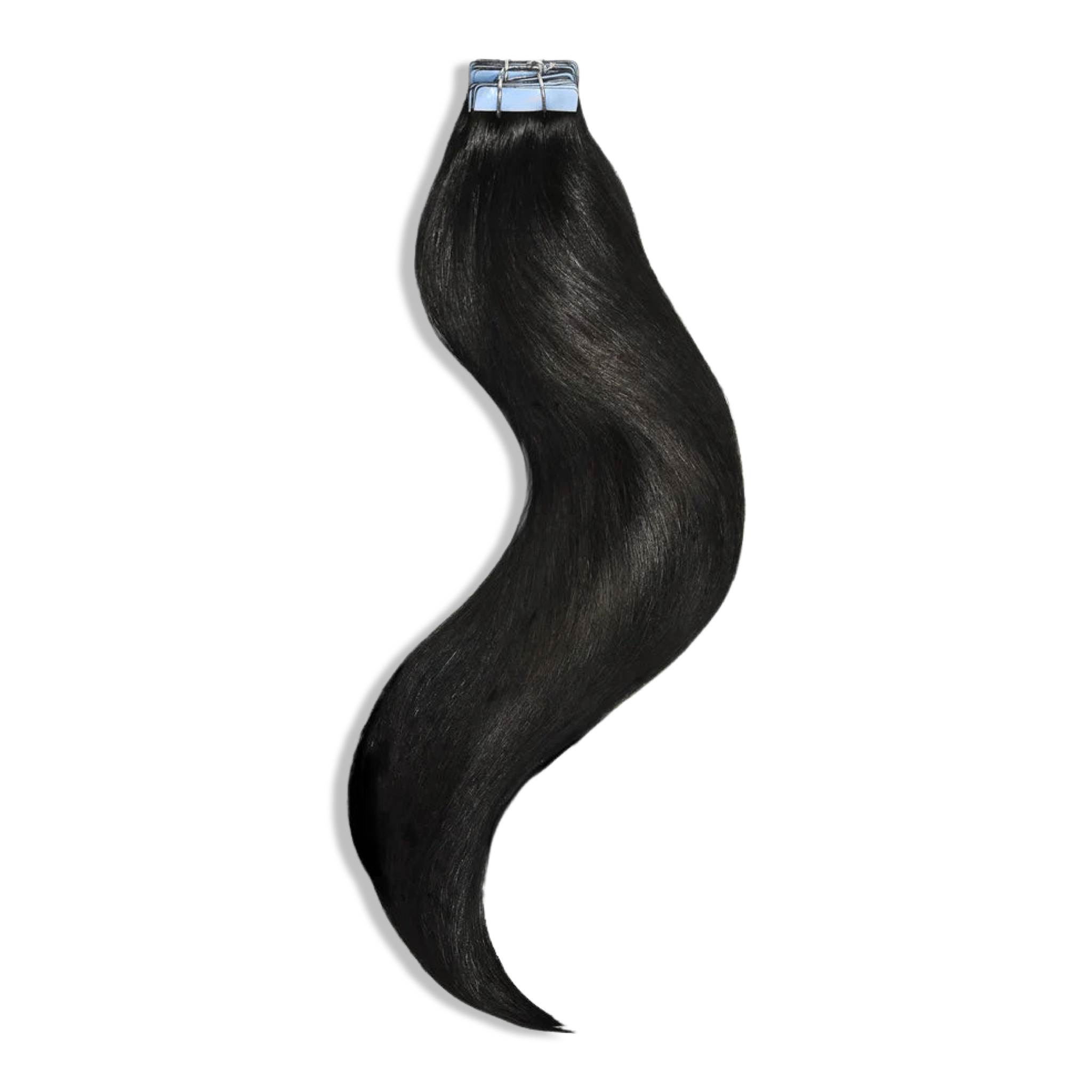Tape in Hair Extensions - #1B Natural Black - 20inch