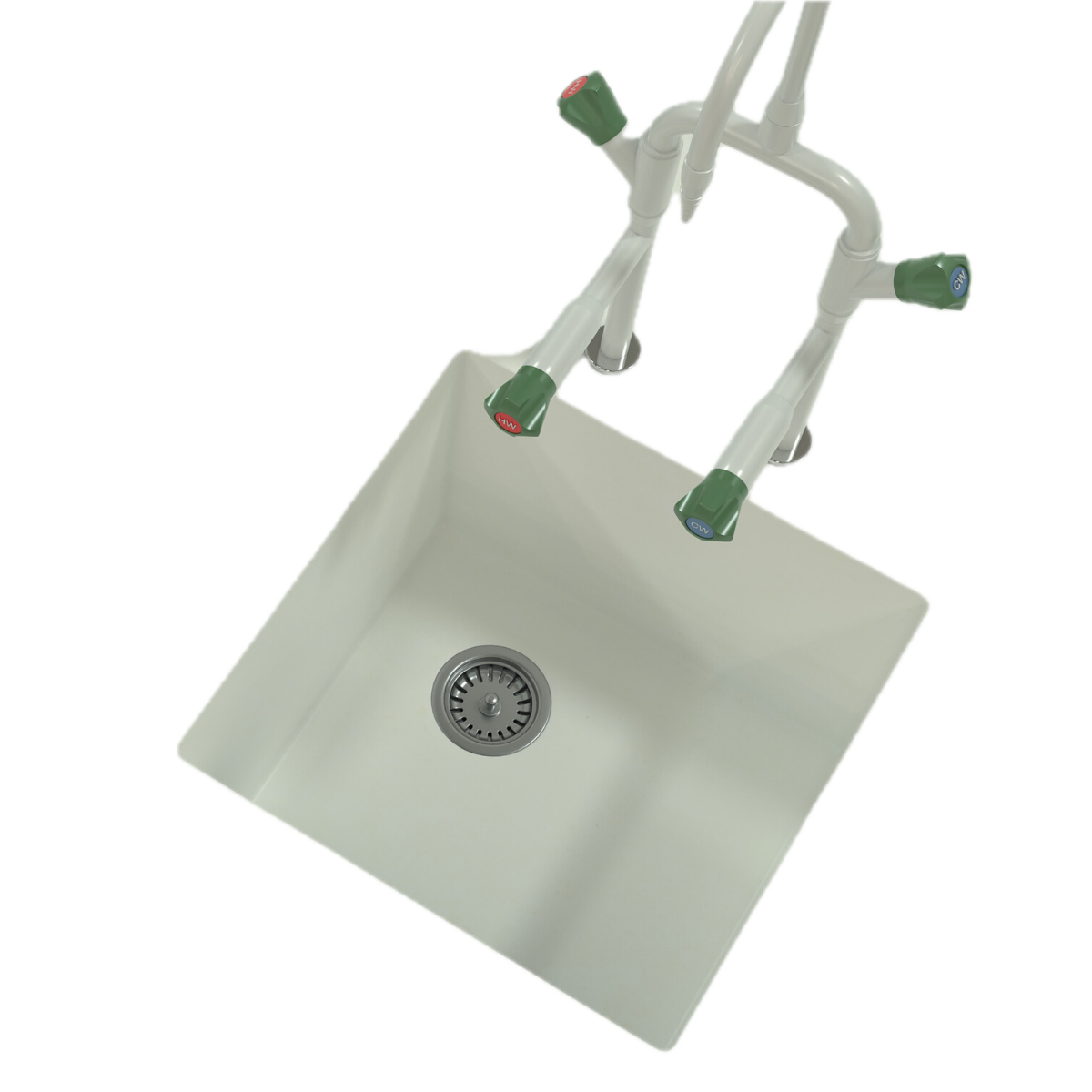 Laboratory Sink And Water Faucet