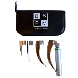 4 Blade Laryngoscope Set - Fibre Optic
