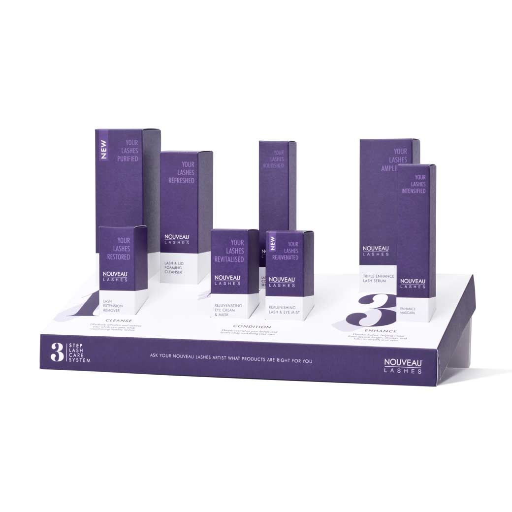 Nouveau Lashes Lash Care Display Unit