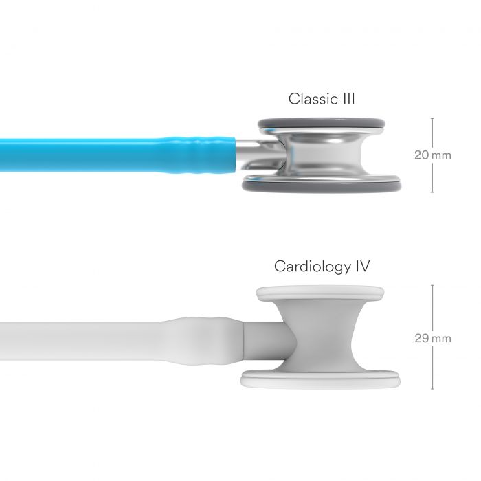 Alternative view of 3M Littmann Classic III Stethoscope Turquoise