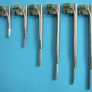 Alternative view of Miller & Macintosh Laryngoscope Fiber OPTIC Blades