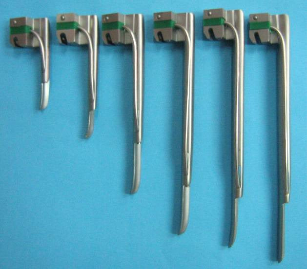 Miller & Macintosh Laryngoscope Fiber OPTIC Blades - Image 2