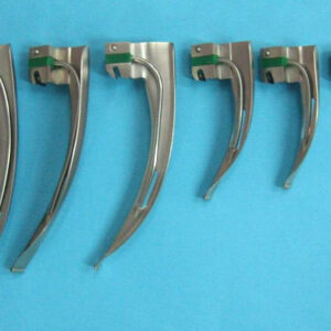 Miller & Macintosh Laryngoscope Fiber OPTIC Blades