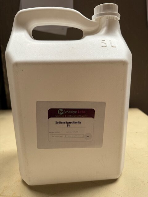 Sodium Hypochlorite 8%, 5L