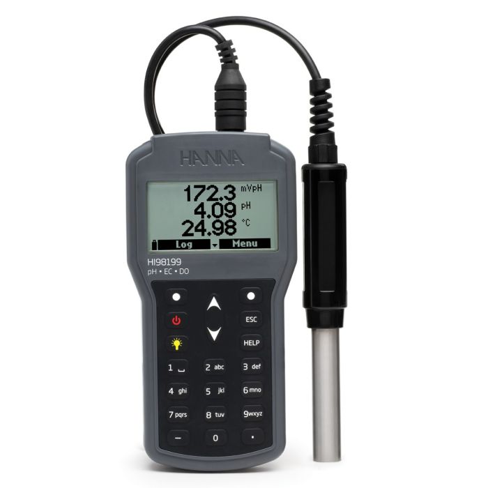 Digital pH EC DO Portable Meter
