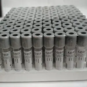 Vacucare Grey Top Tubes 4ml