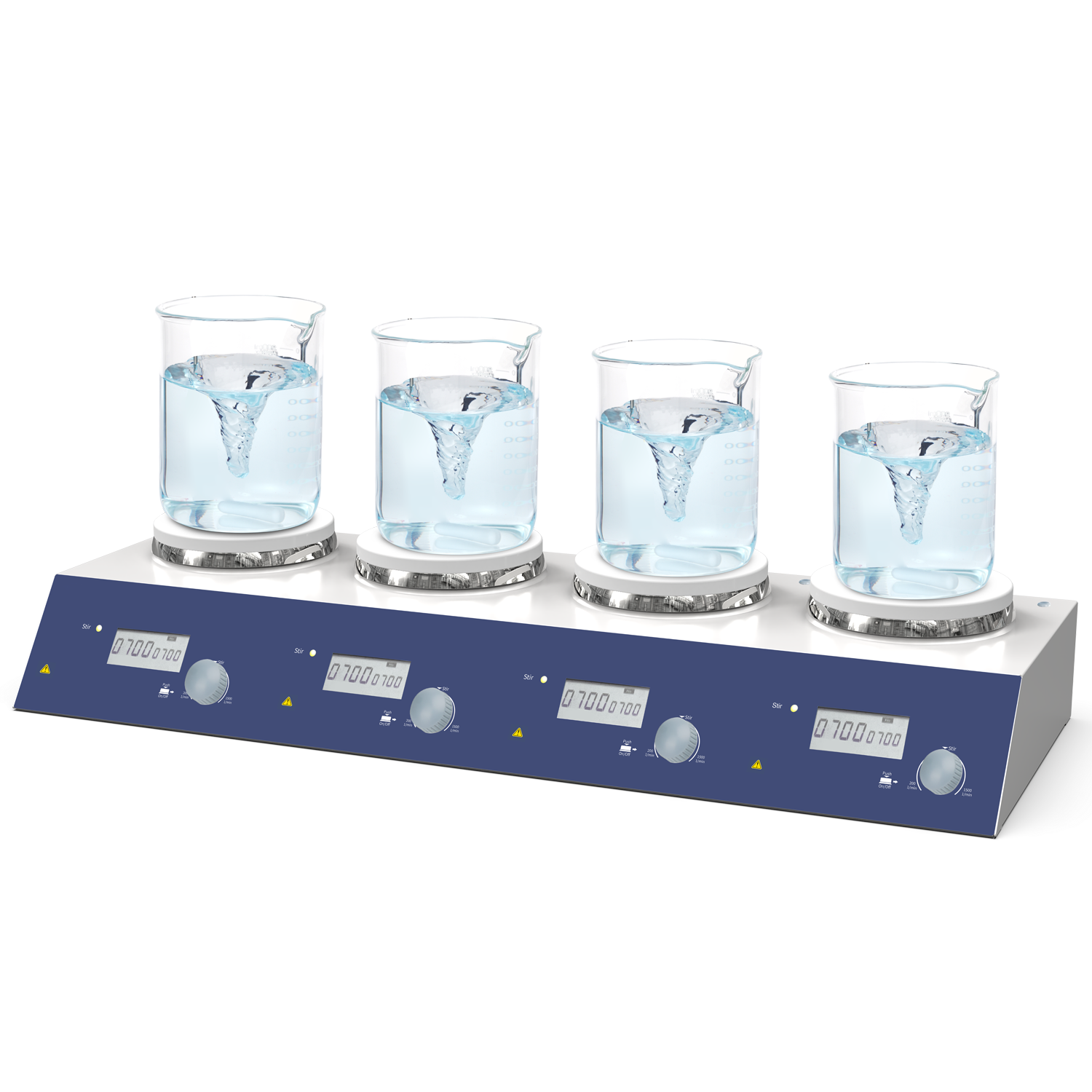 Hotplate Magnetic Stirrer 4 Place - Image 2
