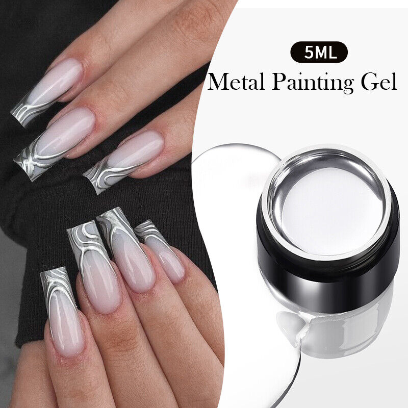 Silver Metal Painting Gel - Image 3