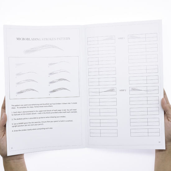 Alternative view of Microblading Workbook