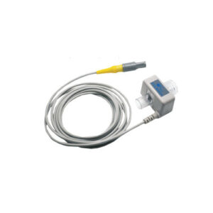 Alternative view of Contec CMS6000A Patient Monitor with Mainstream ETCO2/NIBP/ECG/SPO2/TEMP