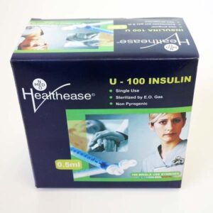 0.5ml Insulin Syringe with 29g Fixed needle