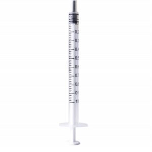 1ml Syringe with 27G Needle