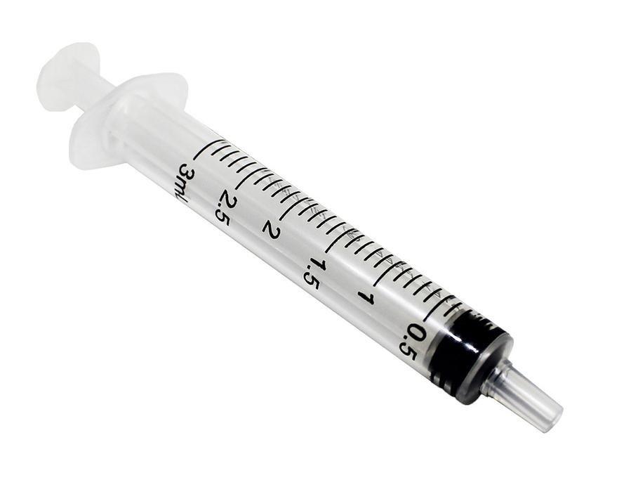 3ml Latex-Free Luer Slip Syringe