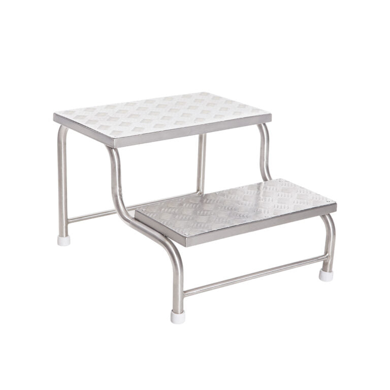 OE80AC- Double Step with Aluminium Sheet Top