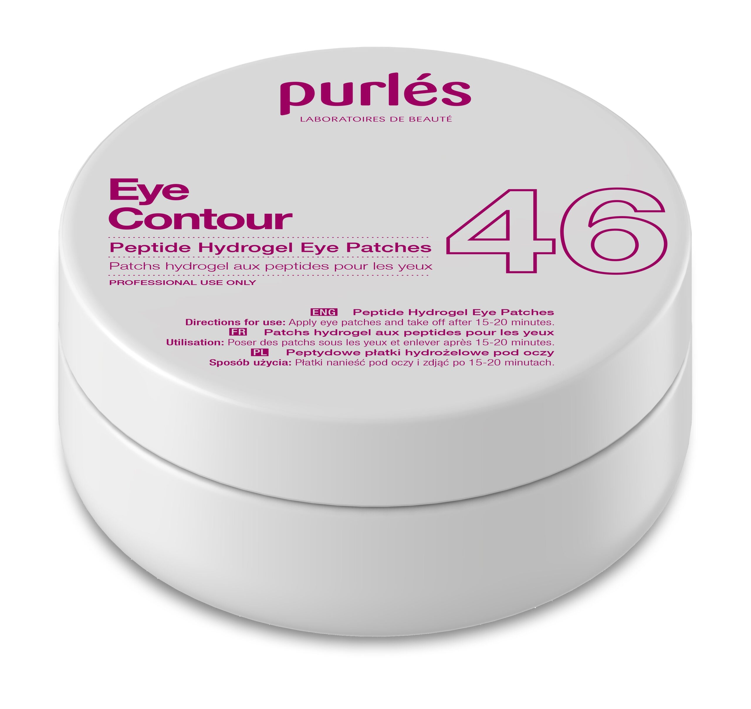 Purlés Peptide Hydrogel Eye Patches 60pc 46 | Professional