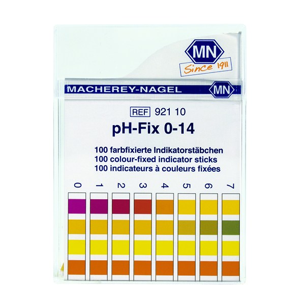 pH Fix Test Strips 0-14 100/Box - Image 2