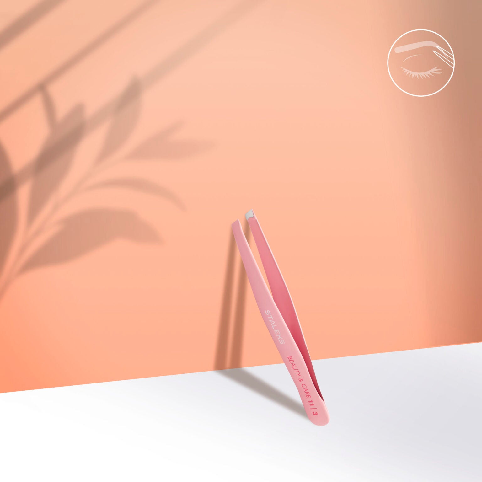 Staleks Eyebrow tweezers | 11 TYPE 3 (wide beveled) - Image 4