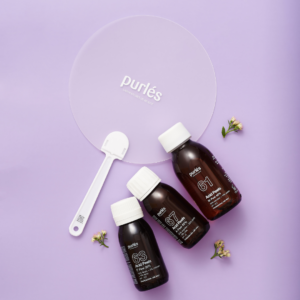 Alternative view of Purlés Cosmetic Fan