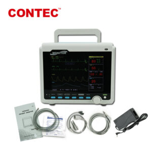 Alternative view of Contec Patient Monitor CMS6000 & /Nibp/Spo2/Tem/ECG/ETC02