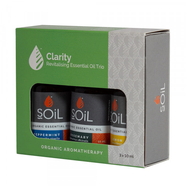 Alternative view of SOiL Clarity Essential Oil Trio