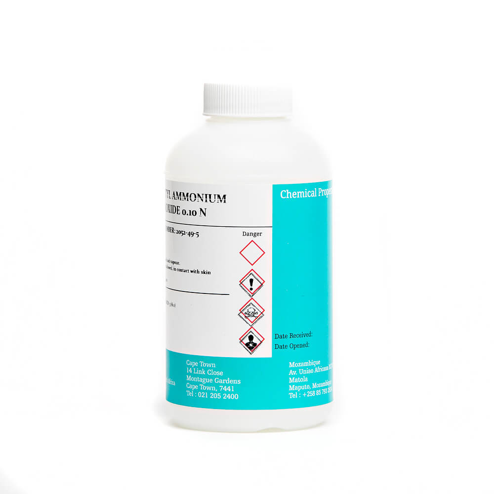 Tetrabutyl Ammonium Hydroxide 0.10N - Image 2