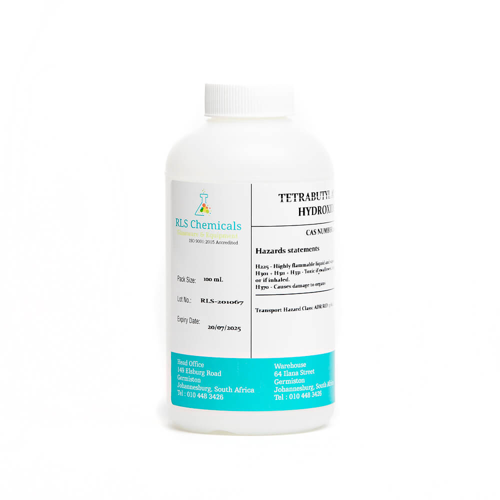 Tetrabutyl Ammonium Hydroxide 0.10N - Image 3