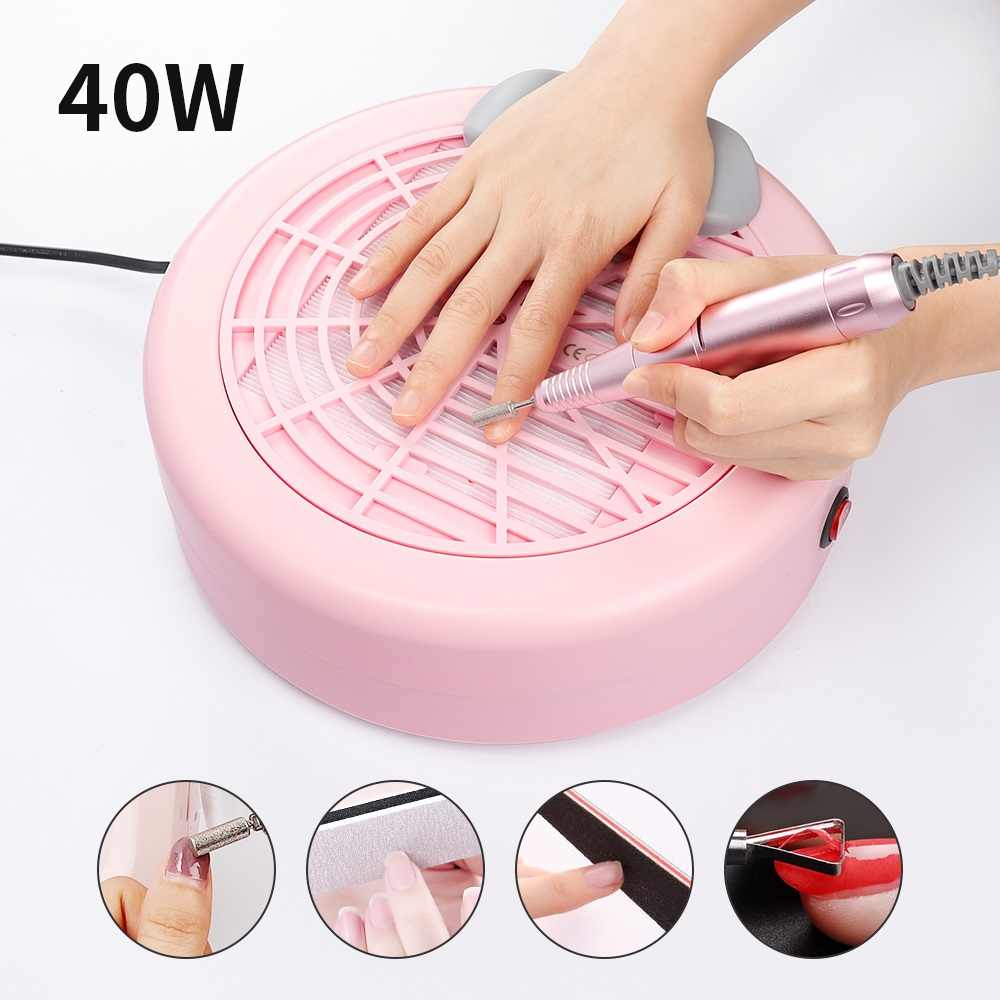 Alternative view of Round Dust Collector - Pink