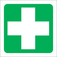 First Aid Equipment Sign 190×190