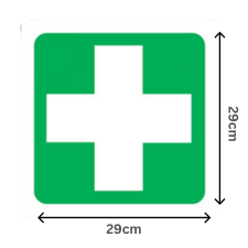 Alternative view of First Aid Equipment Sign 290×290
