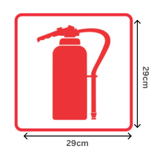 Alternative view of Fire Equipment Sign 290×290