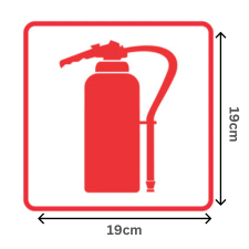 Alternative view of Fire Equipment Sign 190×190