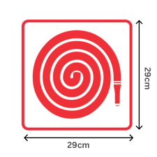 Alternative view of Fire Hose Reel Sign 290×290
