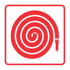 Fire Hose Reel Sign 190×190