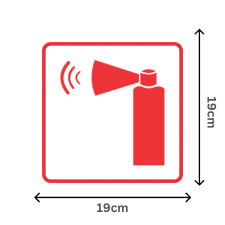 Alternative view of Emergency Air Horn Sign 190×190